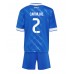 Real Madrid Daniel Carvajal #2 Tredjedraktsett Barn 2025-26 Korte ermer (+ Korte bukser)